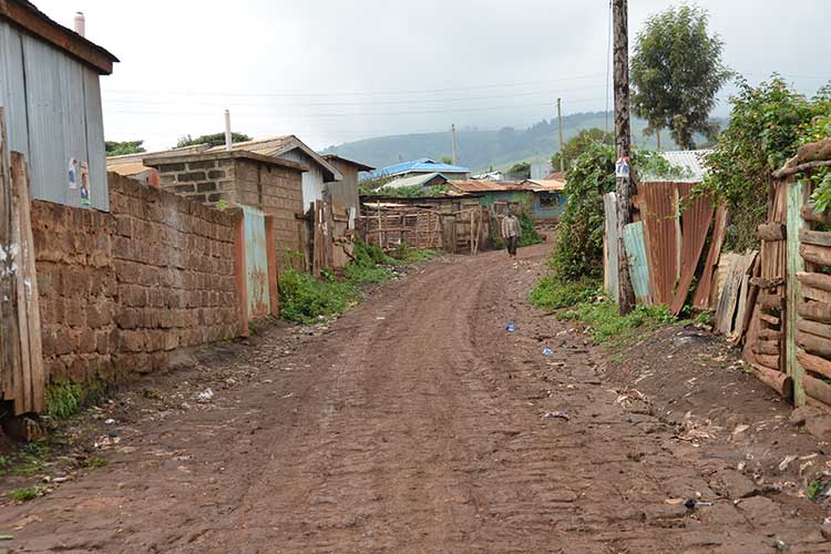 Slums Ngong Kenia 14