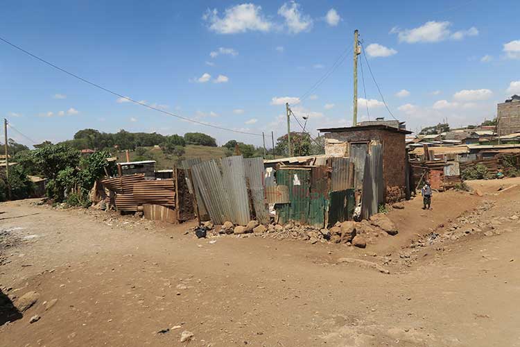 Slums Ngong Kenia 3