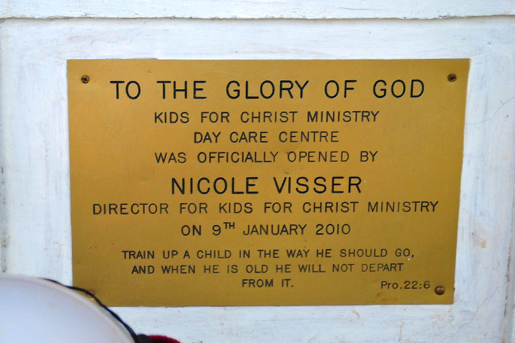 Vorschule Projekt Nicole Visser Kenya
